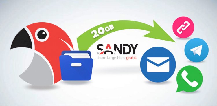 SANDY - Invia file di grandi dimensioni