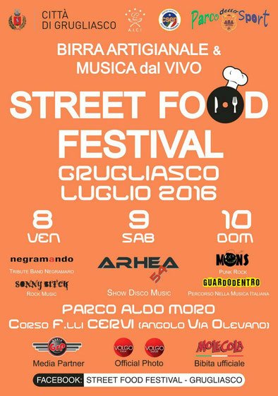 STREET FOOD FESTIVAL GRUGLIASCO