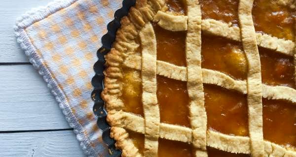 Crostata alla marmellata con pasta frolla senza burro